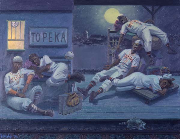 Artist Rendention of Negro League travel